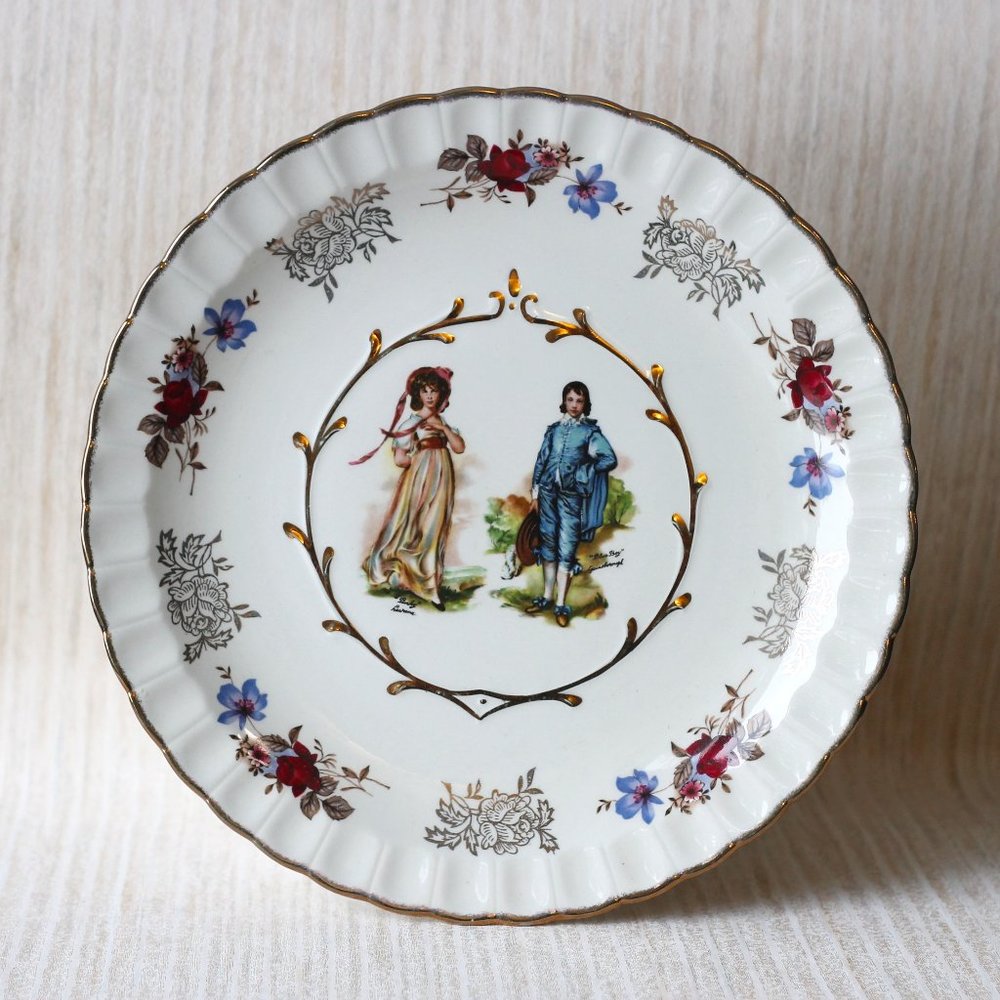 ✨Vintage✨ Wood & Sons Avon Blue Boy Decorative Plate